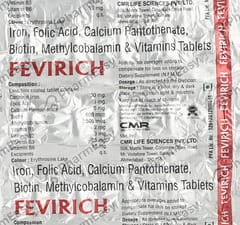 FEVIRICH STRIP OF 15 TABLETS