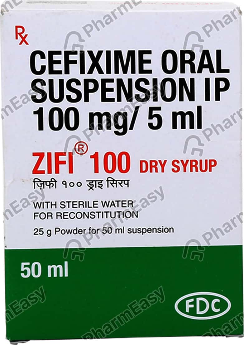 Zifi 100 MG/5ML Dry Syrup (50) Uses, Side Effects, Price & Dosage PharmEasy