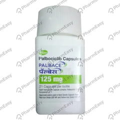 PALBACE 125MG BOTTLE OF 21 CAPSULES