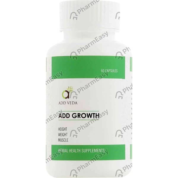 Add Growth - Height Weight Muscles 60 Capsules