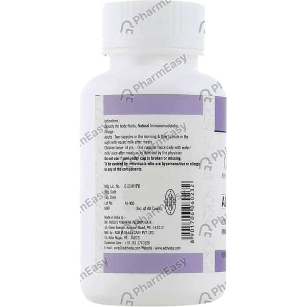 Add Immune - For Detoxification Immunomodulator 60 Capsules