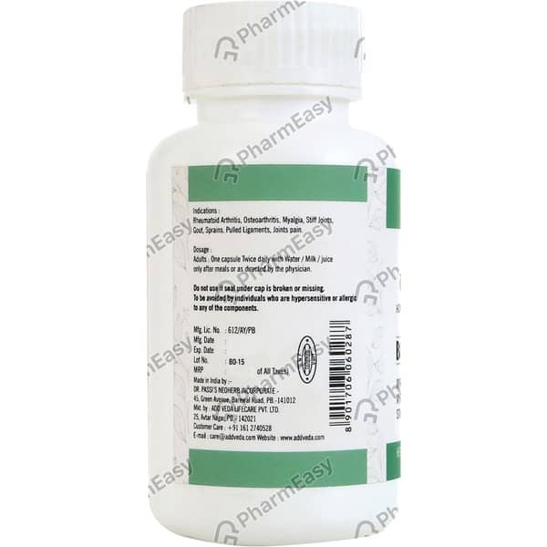Bio Ortho - For Arthritis Myalgia Stiff Joints 60 Capsules