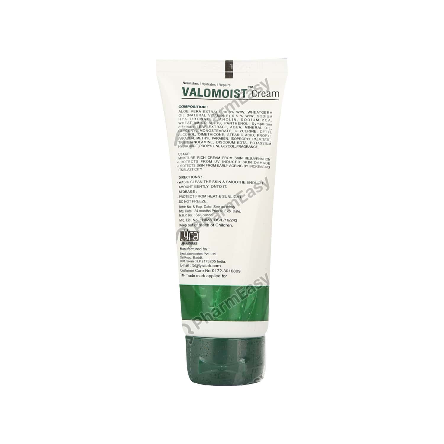 Buy Valomoist Cream (50) Online at Flat 15 OFF PharmEasy