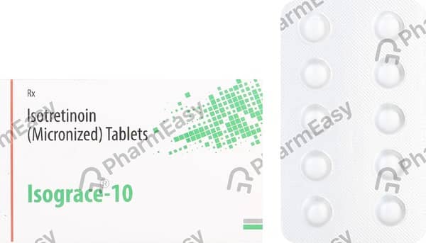 Isograce 10mg Strip Of 10 Tablets