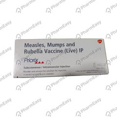 PRIORIX TETRA PRE FILLED SYRINGE OF 0.5ML VACCINE