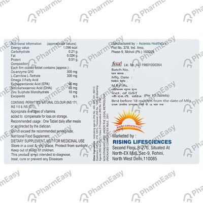 Vitaqten Plus Strip Of 10 Tablets