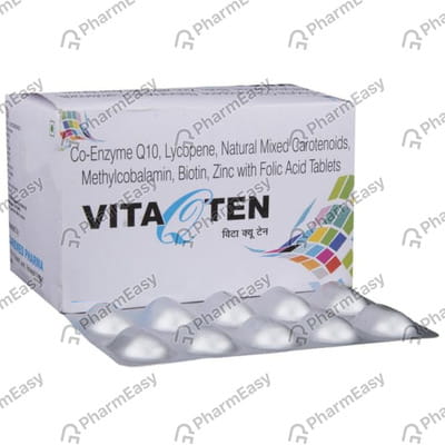 Vitaqten Plus Strip Of 10 Tablets