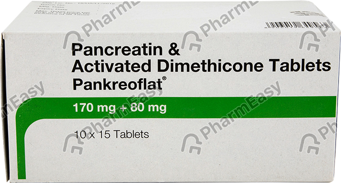 Pankreoflat Strip Of 15 Tablets