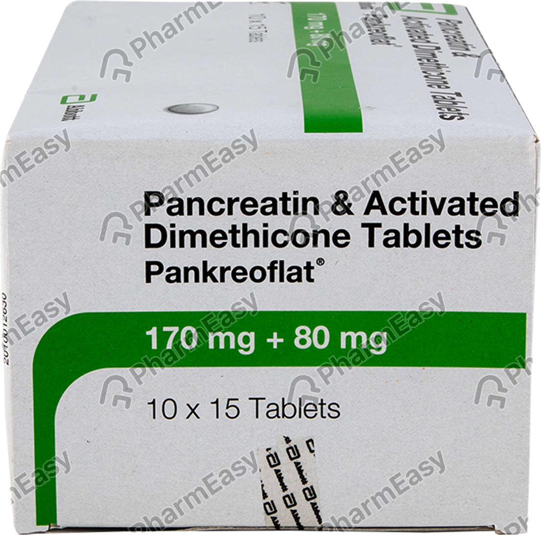 Pankreoflat Strip Of 15 Tablets
