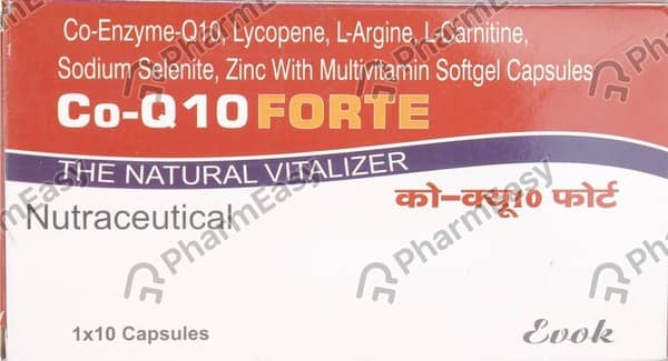 Co Q10 Forte Strip Of 10 Capsules