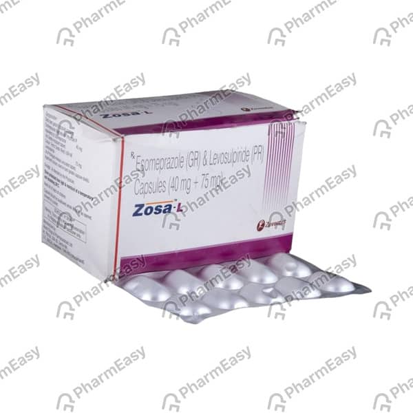 Zosa L Strip Of 10 Capsules