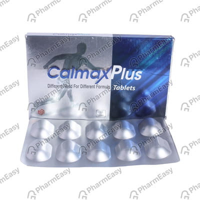 Calmax Plus Strip Of 10 Tablets