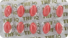THF IQ STRIP OF 10 SOFTGEL CAPSULES