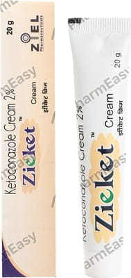 Zieket 2% Tube Of 20gm Cream