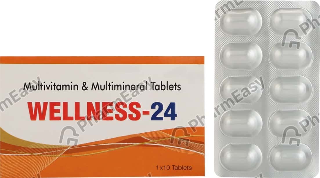 Buy WELLNESS 24 STRIP OF 10 TABLETS Online & Get Upto 60% OFF at PharmEasy