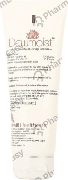Dewmoist Cream 100Gm