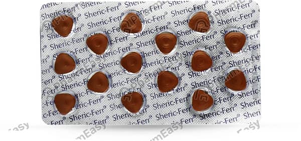Sheric Ferr Strip Of 15 Tablets