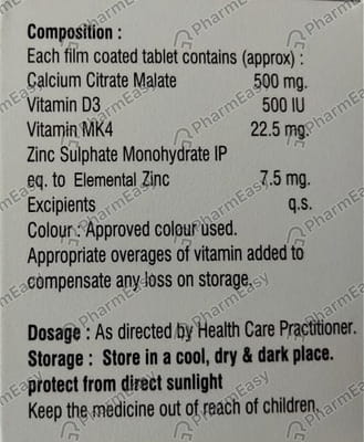 Caldenz Mk4 Strip Of 10 Tablets