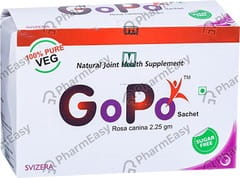 Gopo Sugar Free Sachet 2.25gm