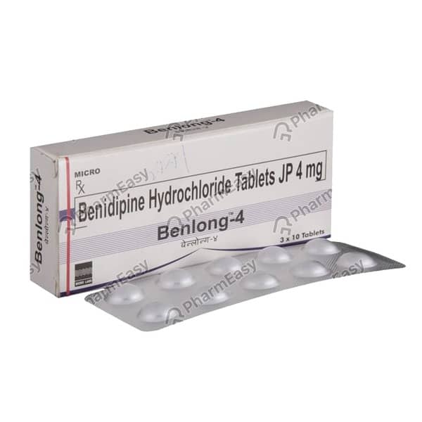 Benlong 4mg Strip Of 10 Tablets