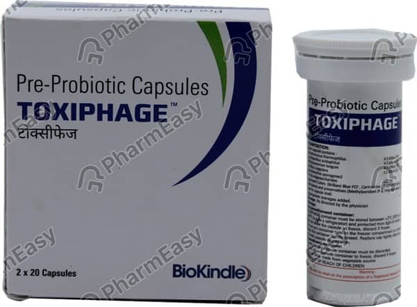 Toxiphage Bottle Of 20 Capsules