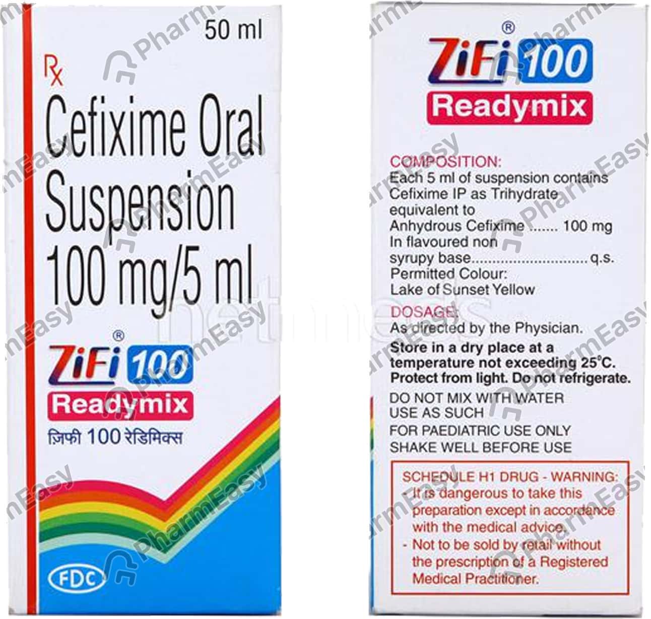 Zifi 100 MG/5ML Suspension (50) Uses, Side Effects, Price & Dosage