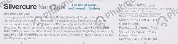 Silvercure Nano Gel 50Gm