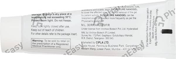 Silvercure Nano Gel 50Gm