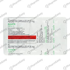 ACTOID 25MG STRIP OF 10 CAPSULES