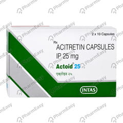 ACTOID 25MG STRIP OF 10 CAPSULES