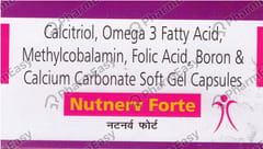 NUTNERV FORTE STRIP OF 10 SOFTGEL CAPSULES