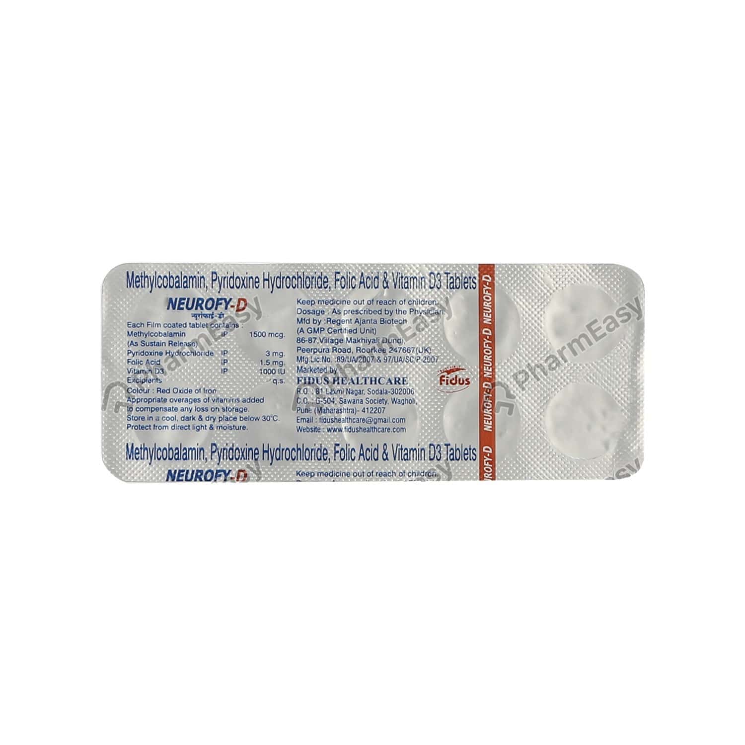 Neurofy D Tablet Uses In Hindi Buy Neurofy D Strip Of 10 Tablets Online at Flat 15% OFF | PharmEasy