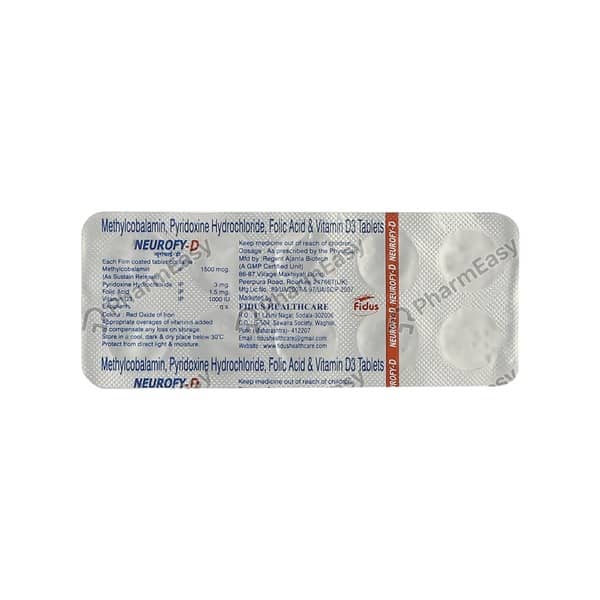 Neurofy D Strip Of 10 Tablets