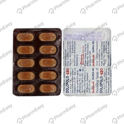 Dolopolo 650mg Strip Of 10 Tablets
