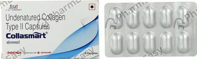 Collasmart 40mg Strip Of 10 Capsules