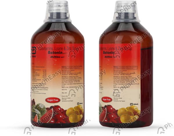 Betonin Ast Syrup | Sugar Free