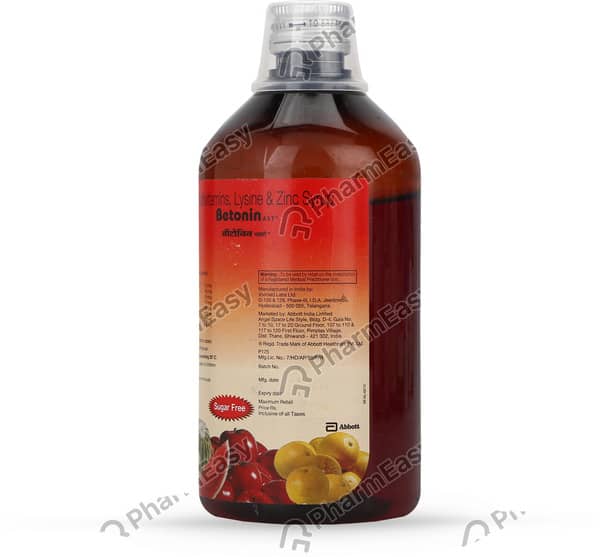 Betonin Ast Syrup | Sugar Free