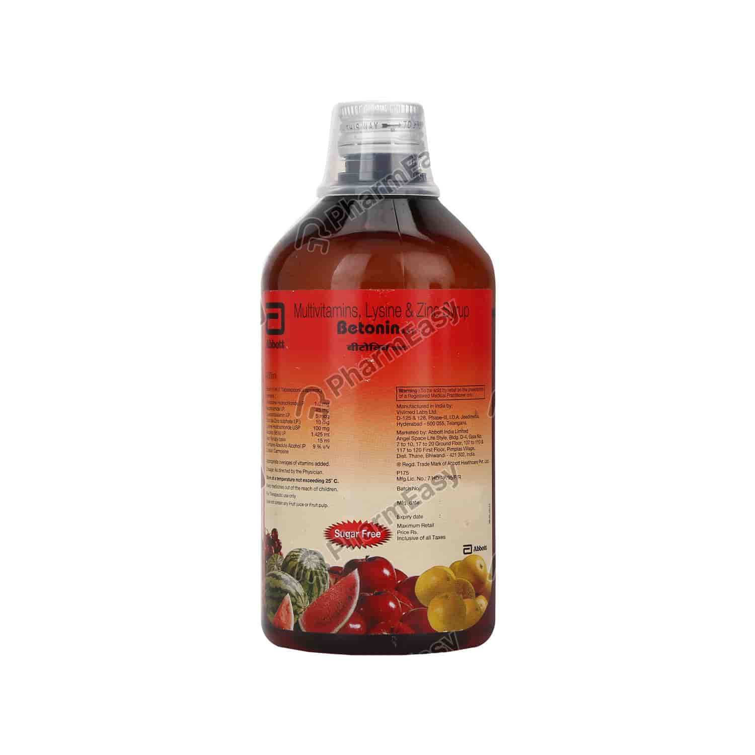 Betonin Syrup Uses In Hindi Buy Betonin Ast Sugar Free Bottle Of 400ml Syrup Online at Flat 18% OFF