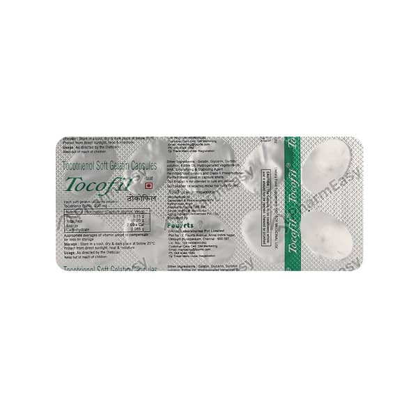 Tocofil 200mg Strip Of 10 Capsules