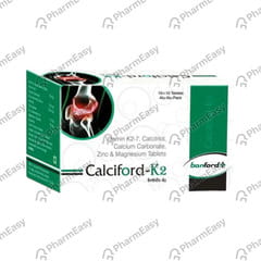 CALCIFORD K2 STRIP OF 10 TABLETS