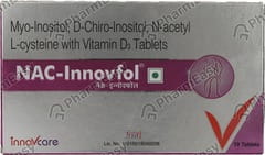 NAC INNOVFOL STRIP OF 10 TABLETS