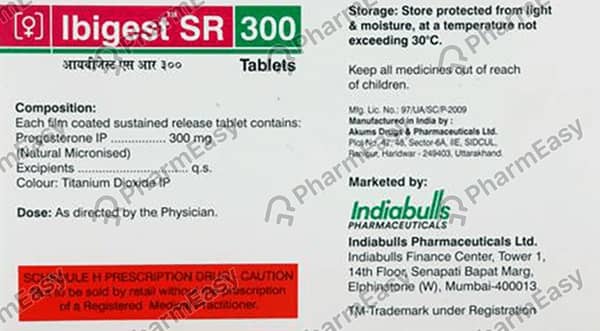 Ibigest Sr 300mg Strip Of 10 Tablets