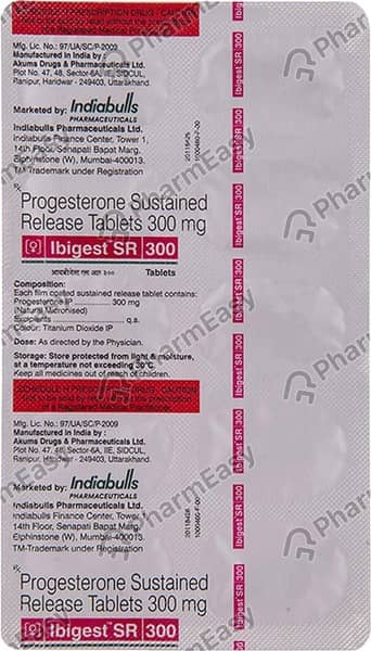 Ibigest Sr 300mg Strip Of 10 Tablets