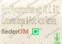 SEDER OM STRIP OF 10 TABLETS