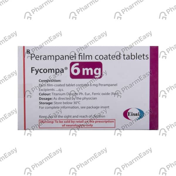 Fycompa 6Mg Strip Of 28 Tablets