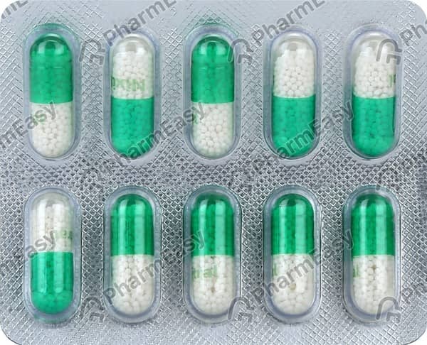 Nixitral 100mg Strip Of 10 Capsules