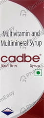 CADBE BOTTLE OF 200ML SYRUP
