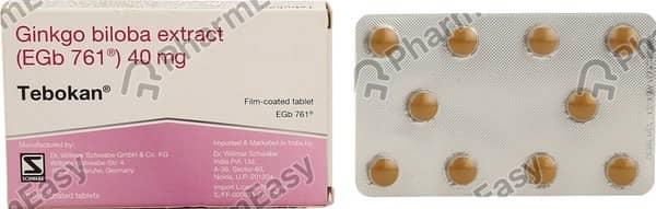 Tebokan 40Mg Strip Of 10 Tablets