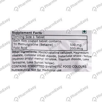 Folmet Nm Strip Of 10 Tablets