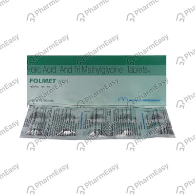 Folmet Nm Strip Of 10 Tablets